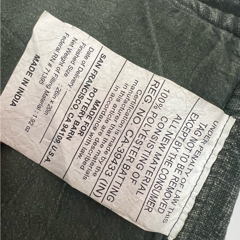 RARE Pottery Barn Velvet Lattice Quilted Two Standard Shams Loden Green GORGEOUS - Picture 5 of 6